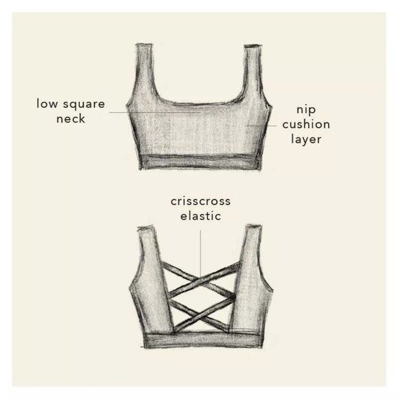 Blogilates Crisscross Sports Bra, Teal Blue, L - Picture 4 of 5